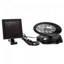 Solar Wall Spotlight PIR Motion Activated light - lakehomeandleisure.co.uk