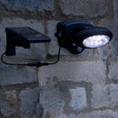 Solar Wall Spotlight PIR Motion Activated light - lakehomeandleisure.co.uk