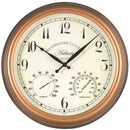 Astbury 38cm Wall Clock with Hydrometer & Thermometer - lakehomeandleisure.co.uk