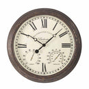 Bickerton 38cm Wall Clock with Thermometer & Hydrometer - lakehomeandleisure.co.uk