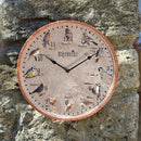 Birdberry Indoor Outdoor 30cm Wall Clock - lakehomeandleisure.co.uk