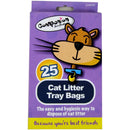 Cat Litter Tray Bags - 25 Pack - lakehomeandleisure.co.uk