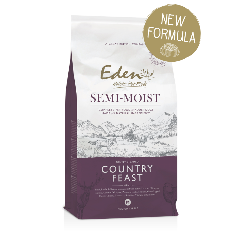 Eden Semi-Moist Duck & Tripe Dog Food - 2kg / Country Feast