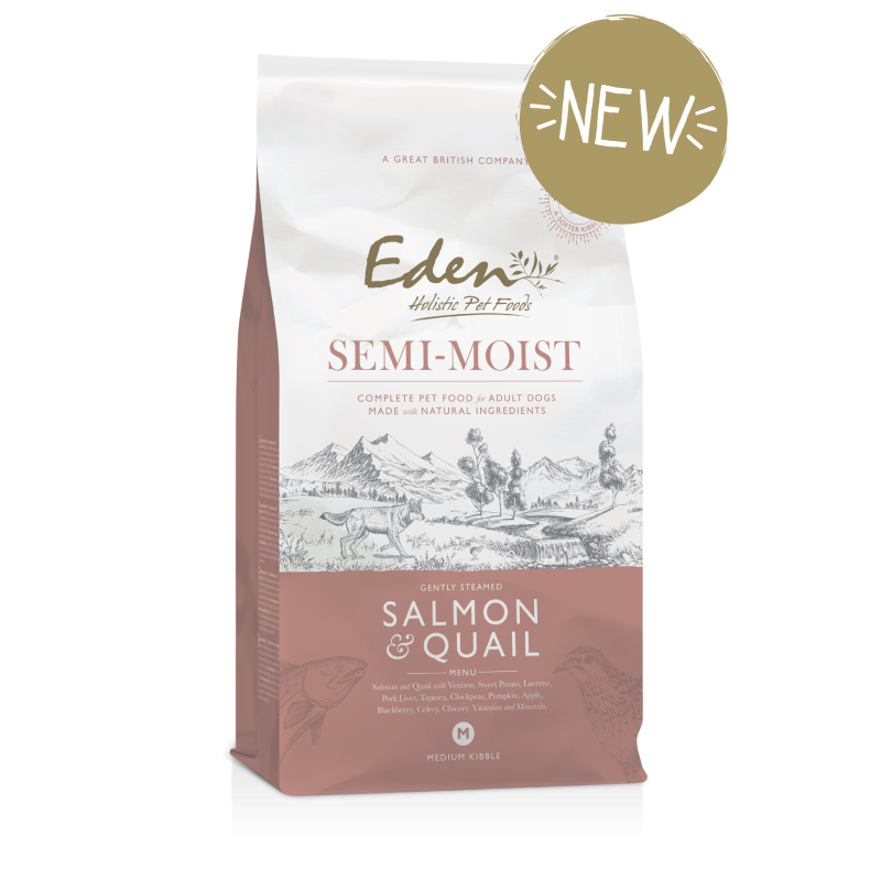 Eden Semi-Moist Duck & Tripe Dog Food - 2kg / Salmon &