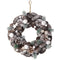 Frost Pine Artificial Christmas Wreath - 36cm - Christmas