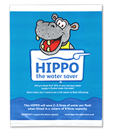 Hippo The Water Saving Toilet Bag - lakehomeandleisure.co.uk