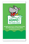 Hippo The Water Saving Toilet Bag - lakehomeandleisure.co.uk