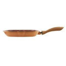 JML Copper Stone 28cm Griddle Pan | Non-Stick Hard Wearing Cookware - lakehomeandleisure.co.uk