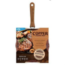 JML Copper Stone 28cm Griddle Pan | Non-Stick Hard Wearing Cookware - lakehomeandleisure.co.uk