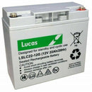 Lucas LSLC-22-12 22Ah AGM Golf battery - lakehomeandleisure.co.uk