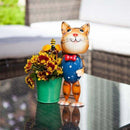 Novelty Cat & Dog Animal Garden Metal Plant Pot (Plant Pot Pets) - lakehomeandleisure.co.uk