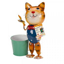 Novelty Cat & Dog Animal Garden Metal Plant Pot (Plant Pot Pets) - lakehomeandleisure.co.uk