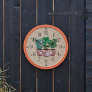 Outside In Herbs 30cm Wall Clock - lakehomeandleisure.co.uk
