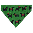 Scotty Dog Christmas Bandana For Dogs - lakehomeandleisure.co.uk