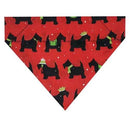 Scotty Dog Christmas Bandana For Dogs - lakehomeandleisure.co.uk
