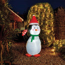 Self-Inflating Penguin Light Up Christmas Decoration - lakehomeandleisure.co.uk