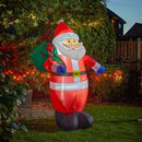 Self-Inflating Santa Light Up Christmas Decoration - lakehomeandleisure.co.uk