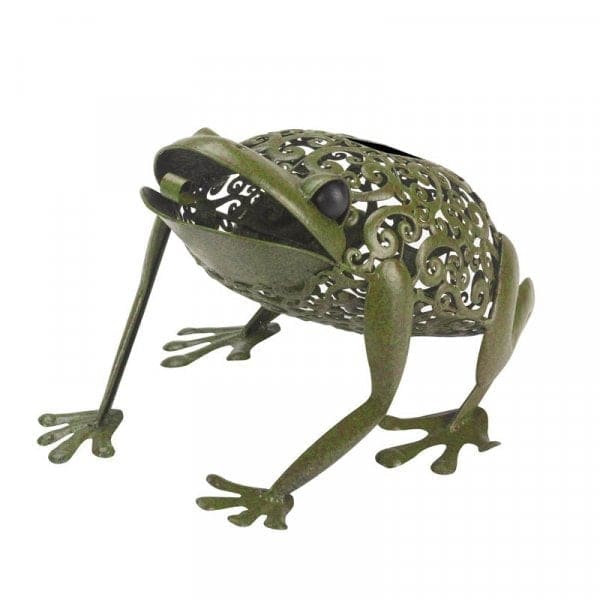 Silhouette Frog Solar Garden Light - Solar Garden Light