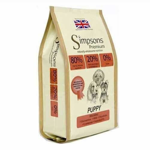 Simpson 80/20 Puppy Fish & Chicken Dry Dog Food - lakehomeandleisure.co.uk
