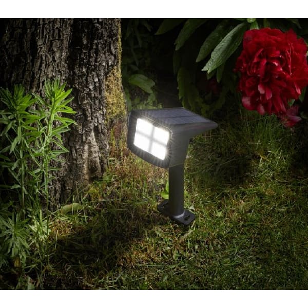 Solar Wall Spotlight PIR Motion Activated light - Solar 