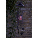 Sun Moon & Star Wind Chime Solar Garden Light - lakehomeandleisure.co.uk