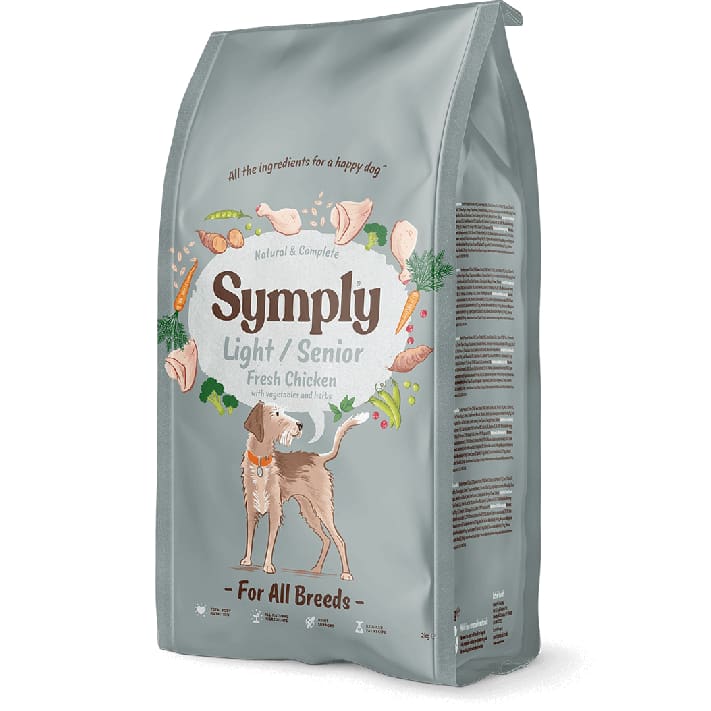 Symply Light-Senior Dry Dog  Food - lakehomeandleisure.co.uk