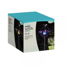 Aura Wind Spinner with Solar Crackle Globe - lakehomeandleisure.co.uk