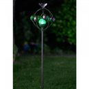Aura Wind Spinner with Solar Crackle Globe - lakehomeandleisure.co.uk