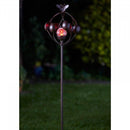 Aura Wind Spinner with Solar Crackle Globe - lakehomeandleisure.co.uk