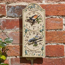 Birdberry Wall Clock & Thermometer - lakehomeandleisure.co.uk