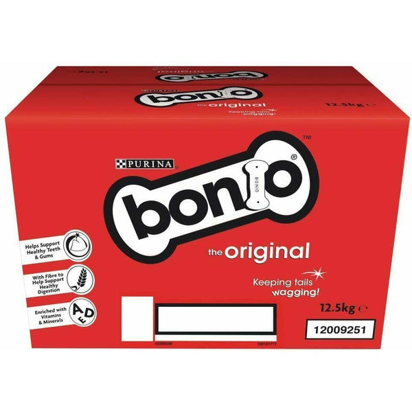 Bonio The Original 12.5Kg Bulk Box Dog Biscuits - lakehomeandleisure.co.uk