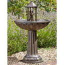 Dancing Couple Solar Water Fountain - lakehomeandleisure.co.uk