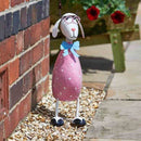 Dotty Sheep Garden Ornament - lakehomeandleisure.co.uk