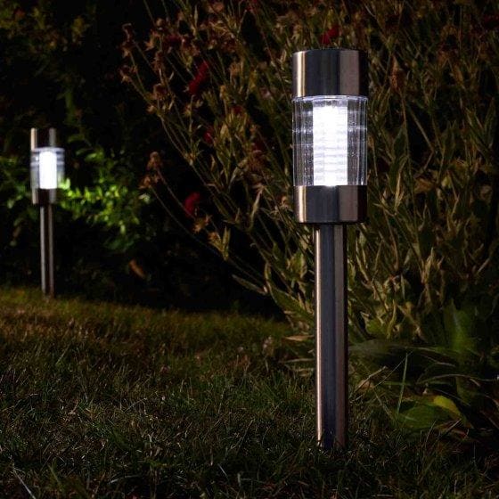 Flare Solar Garden Stake Lights - 5 Pack - lakehomeandleisure.co.uk