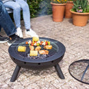 Havana Diego Firepit with Cooking Grill - lakehomeandleisure.co.uk