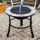 Havana Stonegate Firepit with Cooking Grill - lakehomeandleisure.co.uk