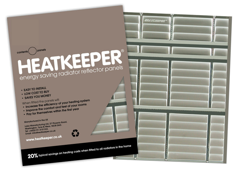 Heatkeeper Radiator Reflector Panels - 5 Pack - Energy 