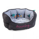 Hedgehog Dreaming Oval Dog Bed - lakehomeandleisure.co.uk