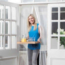 JML Snap Screen - Magnetised Mesh Bug-Free Door Curtain - lakehomeandleisure.co.uk