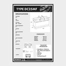Numax 105Ah DC25MF Leisure Battery - lakehomeandleisure.co.uk