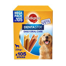 PEDIGREE DentaStix Daily Dental Chews Large Dog 105 Sticks - lakehomeandleisure.co.uk