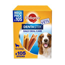 PEDIGREE DentaStix Daily Dental Chews Medium Dog 105 Sticks - lakehomeandleisure.co.uk