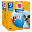 PEDIGREE DentaStix Daily Dental Chews Small Dog 105 Sticks - lakehomeandleisure.co.uk