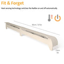 Radfan Radiator Fan - NEW Extra Model with variable speed control - lakehomeandleisure.co.uk