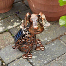 Smart Garden Metal Scroll Dog Solar Light - lakehomeandleisure.co.uk