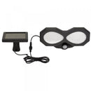 Smart Solar PIR Twin Head Solar Security Light - lakehomeandleisure.co.uk