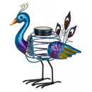Solar Powered Peacock Spiralight Garden Light - lakehomeandleisure.co.uk