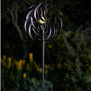 Spiro Wind Spinner with Solar Crackle Globe - lakehomeandleisure.co.uk