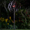 Spiro Wind Spinner with Solar Crackle Globe - lakehomeandleisure.co.uk