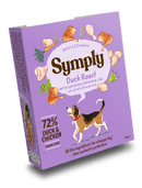 Symply Grain Free Roast Duck  395g Wet Dog Food Trays - lakehomeandleisure.co.uk